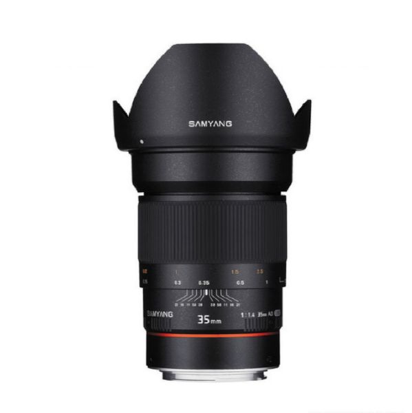 Picture of Samyang 35mm f/1.4 AS UMC Lens for Canon EF (AE Chip)