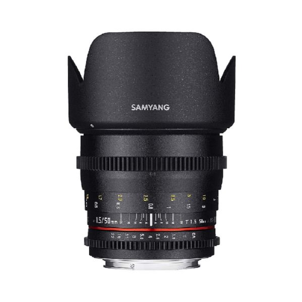 Picture of Samyang 50mm T1.5 VDSLR II For Canon