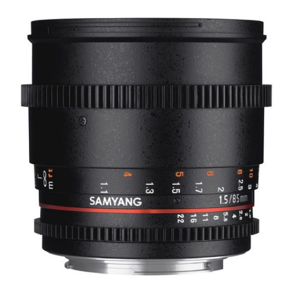 Picture of Samyang 85mm T1.5 VDSLRII Cine Lens for Nikon F Mount