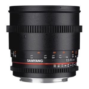 Picture of Samyang 85mm T1.5 VDSLR Mark II - Fuji X Mount