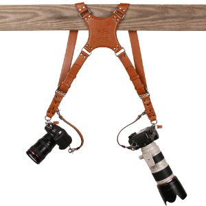 Picture of Ledereign Leather Camera Belt Classic Tan (Dual)