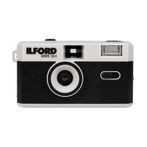Picture of Ilford Sprite 35-II Film Camera (Black & Silver)