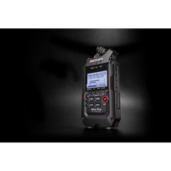 Picture of Zoom H4n Pro 4-Input / 4-Track Portable Handy Recorder with Onboard X/Y Mic Capsule (Black)