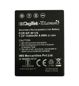 Picture of DIGITEK(NP FW126) Platinum Battery pack for NP FW126