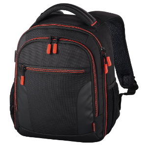 Picture of Hama Miami  Camera Backpack, 150, black/red