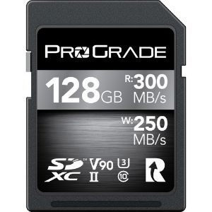 Picture of ProGrade Digital 128GB UHS-II V90 SDXC Memory Card (Cobalt)