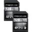 Picture of ProGrade Digital 128GB UHS-II SDXC Memory Card (2-Pack) (Cobalt)