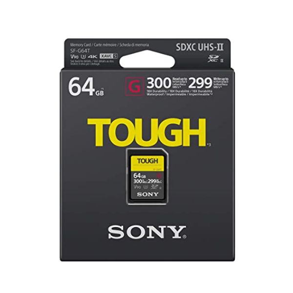 Picture of Sony SF-G Series 64GB UHS-II SD Memory Card (SF-G64/T1)