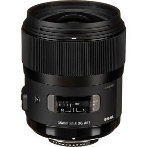 Picture of Sigma 35mm f/1.4 DG HSM Art Lens for Nikon F