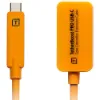 Picture of Tether Tools TetherBoost Pro USB Type-C Core Controller Extension Cable (16', High-Visibility Orange)