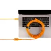 Picture of Tether Tools TetherBoost Pro USB Type-C Core Controller Extension Cable (16', High-Visibility Orange)