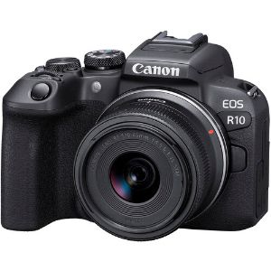 Picture of Canon EOS R10 Mirrorless Camera with 18-45mm Lens