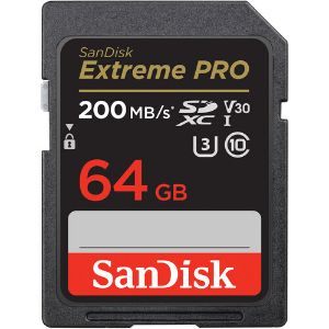 Picture of SanDisk 64GB Extreme PRO UHS-I SDXC Memory Card