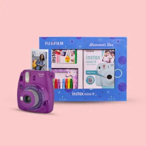 Picture of Instax Mini 9 Moments Box (Clear Purple)