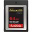 Picture of SanDisk 64GB Extreme PRO CFexpress Card Type B 1500MB