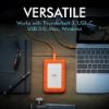 Picture of LaCie 4TB Rugged USB 3.1 Gen 1 Type-C External Hard Drive