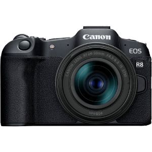 Picture of Canon EOS R8 Mirrorless Camera with RF 24-50mm f/4.5-6.3 IS STM Lens