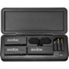Picture of Godox MoveLink Mini UC 2-Person Wireless Microphone System for Cameras & Mobile Devices (2.4 GHz, Classic Black)