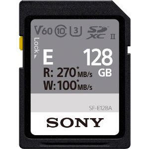 Picture of Sony 128GB SF-A E Series UHS-II SDXC Memory Card