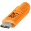 Picture of Tether Tools TetherPro USB Type-C Male to 5-Pin Mini-USB 2.0 Type-B Male Cable (15', Orange)