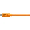 Picture of Tether Tools TetherPro USB Type-C Male to 5-Pin Mini-USB 2.0 Type-B Male Cable (15', Orange)