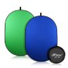 Picture of HIFFIN 2-IN-1 GREEN|BLUE 150CM X 200CM PHOTO VIDEO STUDIO COLLAPSIBLE BACKGROUND PANEL,