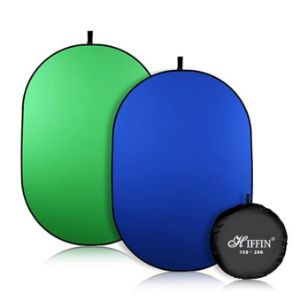 Picture of HIFFIN 2-IN-1 GREEN|BLUE 150CM X 200CM PHOTO VIDEO STUDIO COLLAPSIBLE BACKGROUND PANEL,